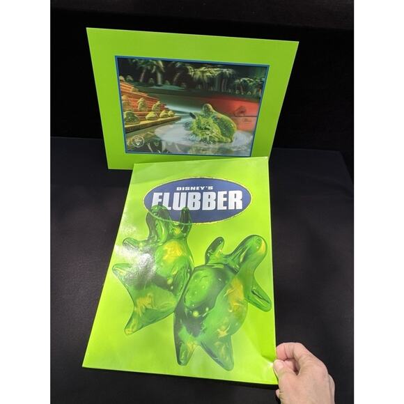 Disney's Flubber Exclusive Commemorative Lenticular Lithograph Robin Williams